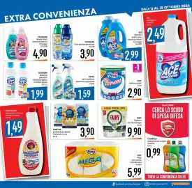 Volantino Emisfero Pagina 27: Foxy bobina tornado 3 veli €2,90, Vetril vetri e multiuso €1,59