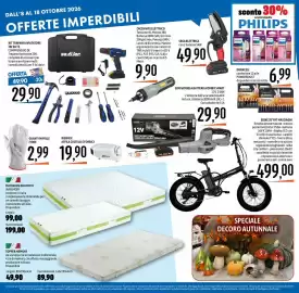 Volantino Emisfero Pagina 30: Kit trapano avvitatore S.difer €29,90, Duracell Powerboost €6,99