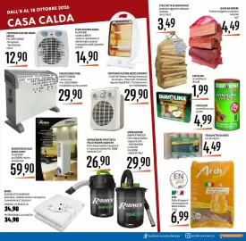 Volantino Emisfero Pagina 31: Termostato Ardes Chronos €29,90, Legna da ardere €4,49