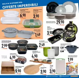 Volantino Emisfero Pagina 37: Mug e bolo righe in ceramica €1,49, Tovaglioli decoro Halloween, autunno €1,99