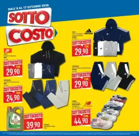 Volantino Emisfero Pagina 4: FelPA Uomo con cappuccio e tasca a marsupio adidas €29,90, Scarpe New Balance modello 515 €44,90