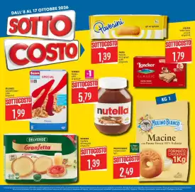 Volantino Emisfero Pagina 6: Delverde Granfetta €1,39, Nutella €5,79