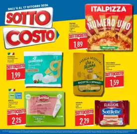Volantino Emisfero Pagina 8: Italpizza la Numero Uno pizza Margherita €1,89, Granarolo Mozzarella Fresca €1,99