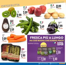 Volantino Emisfero Pagina 9: Selex zucchine alla griglia €1,99, Melanzane tonde €1,99