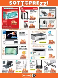 Volantino Extracoop Pagina 4: Samsung Galaxy Tab A11+ €219,00, Nintendo Switch Lite €219,90