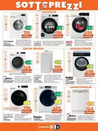 Volantino Extracoop Pagina 5: Candy lavatrice carica dall'alto €299,00, Indesit Lavatrice BWE91296XWVIT €319,00
