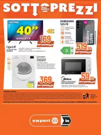 Volantino Extracoop Pagina 8: Q.Bell TV LED 40" FHD €169,00, Midea forno a microonde €59,90
