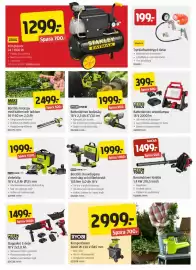 Jula reklamblad Sida 4: Borstlös häcksax med batteri och laddare 36 V 60 cm 2,0 Ah €2.499,00