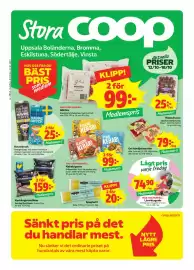 Stora Coop reklamblad vecka 42 Sida 3: Röda druvor, Medlemspris, Lösviktsgodis, Medlemspris €103,00
