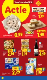 Lidl folder week 42 Pagina 16: Floralys Zakdoekjes 4-laags €2,29, W5 Toiletblok €1,99