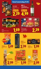 Lidl folder week 42 Pagina 21: Kania Fond €1,69, Confiserie Firenze Zoete broodjes €2,29