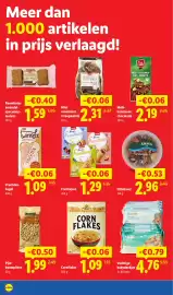 Lidl folder week 42 Pagina 31: Sondey Fruitreep €1,29, Crownfield Cornflakes €1,09