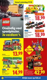 Lidl folder week 42 Pagina 40: LEGO Speelset €42,99, Speed Champions bouwset €18,99