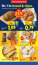 Lidl folder week 42 Pagina 8: Bladerdeegstengel vanille €0,49, Kokos berlinerbol €0,79