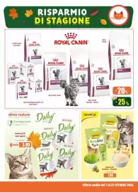 Volantino Elite Pet Pagina 11: Almo nature Daily €3,90, GimCat GrasBits - Cheezies €1,99