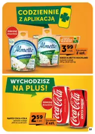 ABC gazetka tydzień 41 Strona 13: Serek Almette Hochland z ziołami €3,99, Napój gazowany Coca-Cola Zero Sugar €2,59