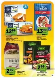 ABC gazetka tydzień 41 Strona 15: Panierka nuggets klasyczna Kamis €2,99, Bułka tarta Krawpak €2,59