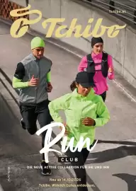 Tchibo Eduscho Flugblatt Seite 1: FL/AT 42/26 tchibo.at Tchibo Run CLUB DIE NEUE ACTIVE COLLECTION FÜR SIE UND IHN Neu ab