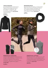 Tchibo Eduscho Flugblatt Seite 10: Thermo-Sportshirt Mit reflektierendem Print. Mit DryActive Plus-Ausrüstung. Abgerundeter