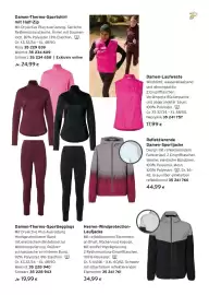Tchibo Eduscho Flugblatt Seite 3: Damen-Thermo-Sportshirt mit Half-Zip Mit DryActive Plus-Ausrüstung. Seitliche