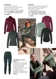 Tchibo Eduscho Flugblatt Seite 4: Thermojacke Mit DryActive Plus-Ausrüstung. 2 seitliche Reißverschluss-Eingrifftaschen. Mit