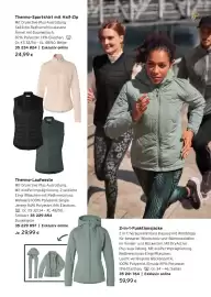 Tchibo Eduscho Flugblatt Seite 5: Thermo-Sportshirt mit Half-Zip Mit DryActive Plus-Ausrüstung. Seitliche