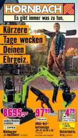 Hornbach Flugblatt Seite 1: HORNBACH Es gibt immer was zu tun. Kürzere Tage wecken Deinen Ehrgeiz ZIPPER ZIPPER Einhell
