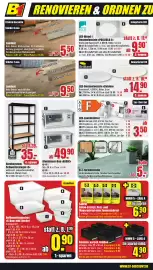 B1 Discount Baumarkt Prospekt woche 42 Seite 2: Aufbewahrungsbox »C-Box« inkl. Deckel transparent €0,90