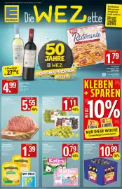 WEZ Prospekt woche 42 Seite 1: Spanische Tafeltrauben €1,11, Katjes Fruchtgummi oder Lakritz €0,79