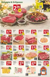WEZ Prospekt woche 42 Seite 6: Bauerngut Frischer Schweinenacken €4,44, Gut & Günstig Hähnchenschnitzel €4,99