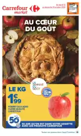 Catalogue Carrefour Market | AU COEUR DU GOUT page 1: Pomme gala agro €1,99