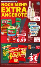Kaufland Prospekt woche 41 Seite 8: MILRAM Gewürzquark €0,88, ORO DI PARMA Tomaten, Pizzasauce oder Tomatenmark €0,99