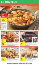 Catalogue Carrefour | Au coeur du goût page 20: GUYADER Verrines poulet courgette €4,00, Boudin noir aux oignons €2,50