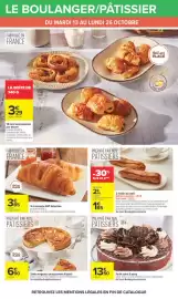 Catalogue Carrefour | Au coeur du goût page 23: Tarte vergeoise aux pommes €6,90, La Forêt Noire €13,50