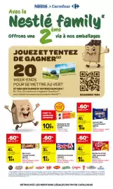 Catalogue Carrefour | Au coeur du goût page 32: Smarties Mini €1,94, LION Barres €1,74