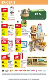 Catalogue Carrefour | Au coeur du goût page 42: VITTEL Eau minérale naturelle €1,30, PURINA GOURMET Royale €1,16