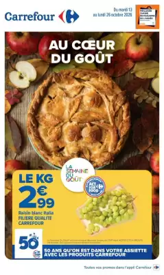 Carrefour | Au coeur du goût (valable jusqu'au 26-10)