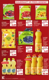 Kaufland Prospekt Seite 13: K-CLASSIC Erdbeeren €3,29, K-CLASSIC Kultur-Heidelbeeren €4,89