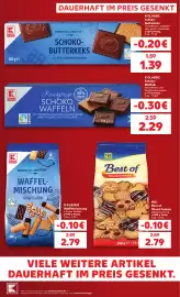 Kaufland Prospekt Seite 7: K-CLASSIC Waffelmischung €2,79, HIG Best of Mixed Cookies €2,79