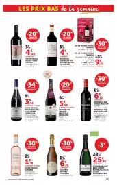 Catalogue Super U page 19: Alfred Rothschild & Cie Champagne AOP Brut €25,90, COUAMAIS Vouvray AOP Brut €6,20