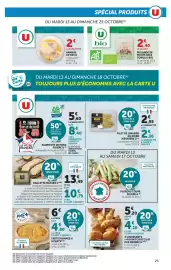 Catalogue Super U page 25: RACLETTE NATURE U €10,79, Poireau Coupe