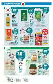 Catalogue Super U page 4: JAMBON SERRANO U €1,73, U Allumettes fumées €1,26