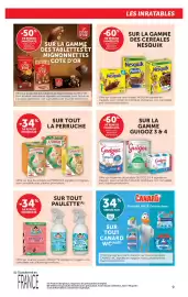 Catalogue Super U page 9: PAULETTE Bicarbonate de soude €2,99, Canard wc