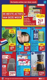 ALDI folder week 42 Pagina 2: Ambiano 3d rug massage kussen €29,99, Broccoli €0,99