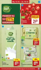ALDI folder week 42 Pagina 31: Nieuwsbrief, Bio houdbare halfvolle melk €0,99