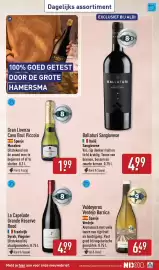 ALDI folder week 42 Pagina 33: La Capelude Grande Réserve Rood €4,99, Valdoyeros Verdejo Barrica €6,49