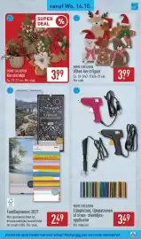 ALDI folder week 42 Pagina 43: Nieuwsbrief, Home creation vilten kerstfiguur €3,99