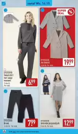 ALDI folder week 42 Pagina 44: Actievoorwaarden, Up2fashion jas bouclé €19,99
