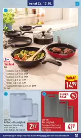 ALDI folder week 42 Pagina 55: Tefal Pan Koekenpan €14,99, Tefal Pan Koekenpan €19,99