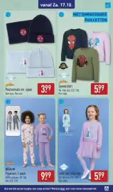 ALDI folder week 42 Pagina 59: Jurk met tule rok €5,99, Stitch Pyjama's 2-pack €9,99